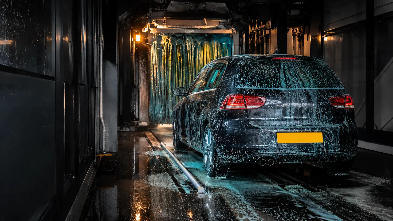 Auto wassen in een LuxWash wasbox